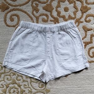 Banana Republic Factory High Waist White Shorts